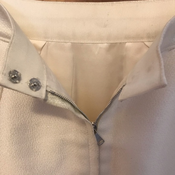 Dolce & Gabbana Cream Textured Pencil Skirt - Picture 3 of 5